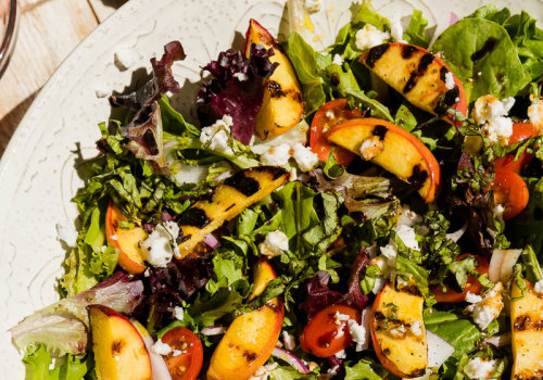 Creating The Best Fresh Organic Peach Balsamic Vinaigrette Salad Dressing From Farm To Table